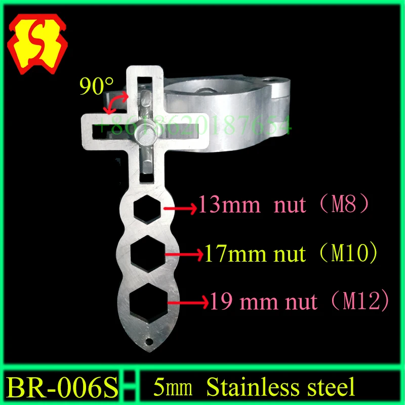 Светильник ечный ключ с зажимом многофункциональный гаечный для гаек