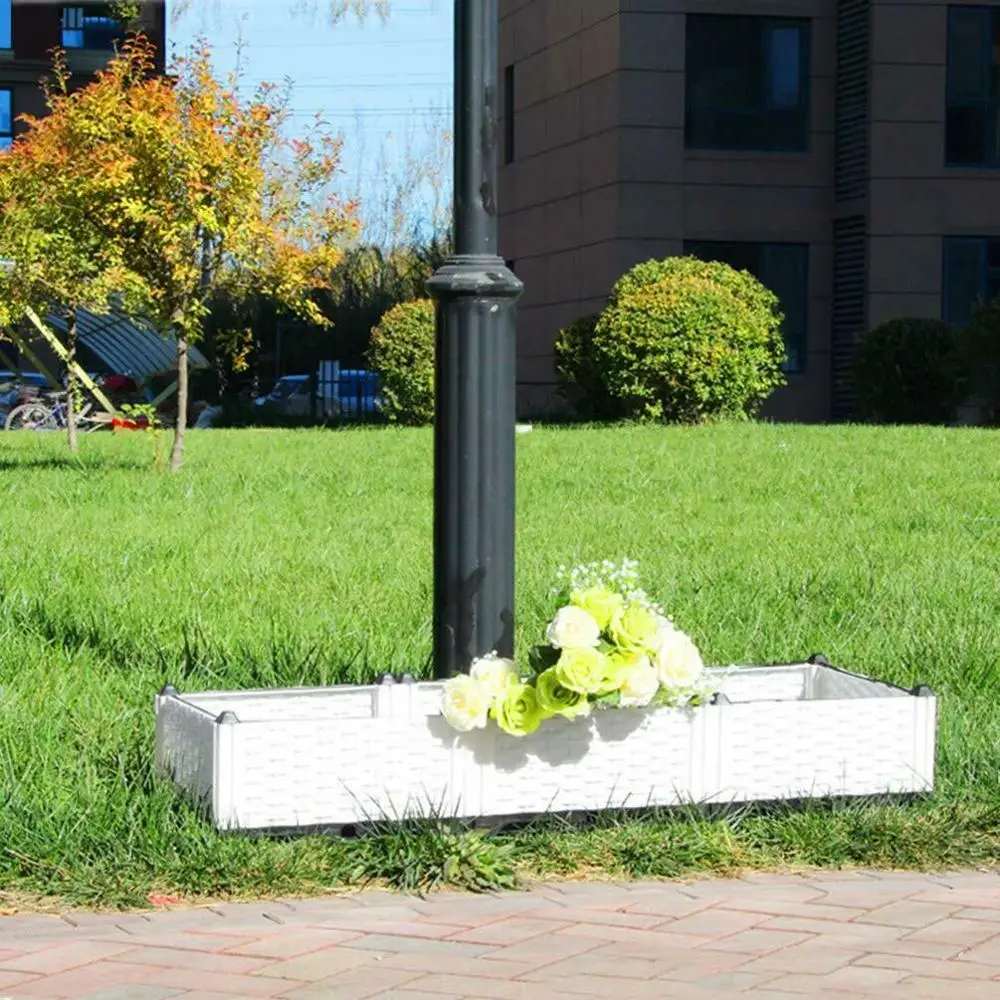 Однорядная пластиковая коробка для растений 5 размеров садовые горшки овощей