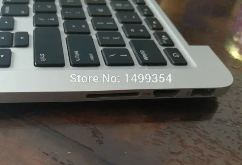 Поздно 2012 начале 2013 EMC2557/2672 A1425 верхней случае Упор для рук для Apple Macbook Pro 13 ''retina Topcase упор с нами клавиатура