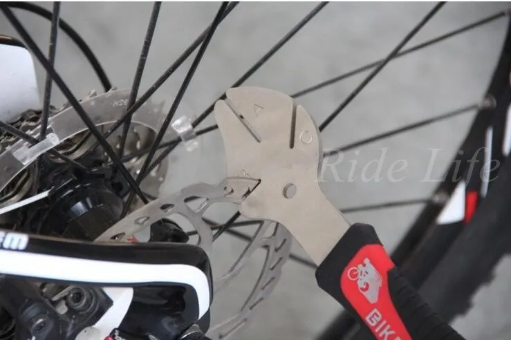 Bikehand YC-165 MTB велосипедный ротор сплющивающий инструмент для регулировки