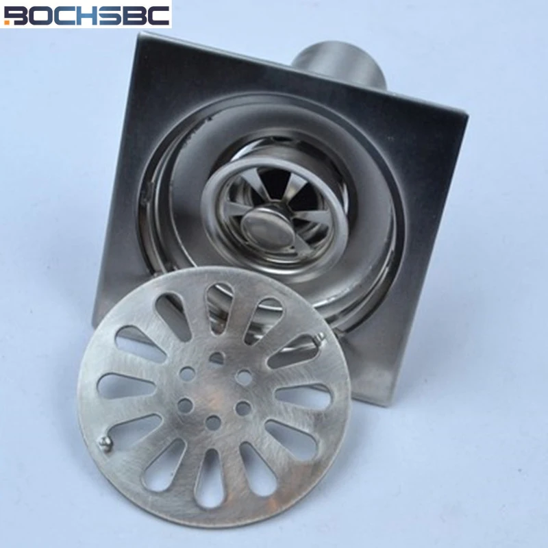 

Ситечко для ванной комнаты из нержавеющей стали BOCHSBC, 10 см * 10 см