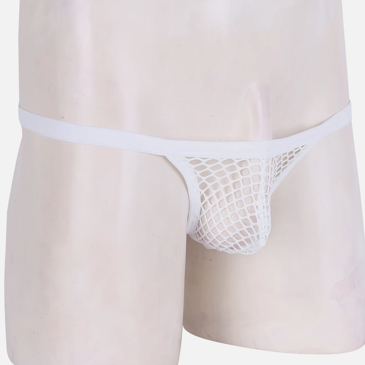 Нижнее белье мужское прозрачные сетчатые трусы джоки с вырезами для геев нижнее