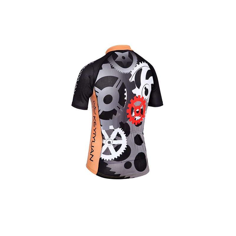 

KEYIYUAN New style summer short-sleeved women / men unisex cycling jersey bike jersey tops