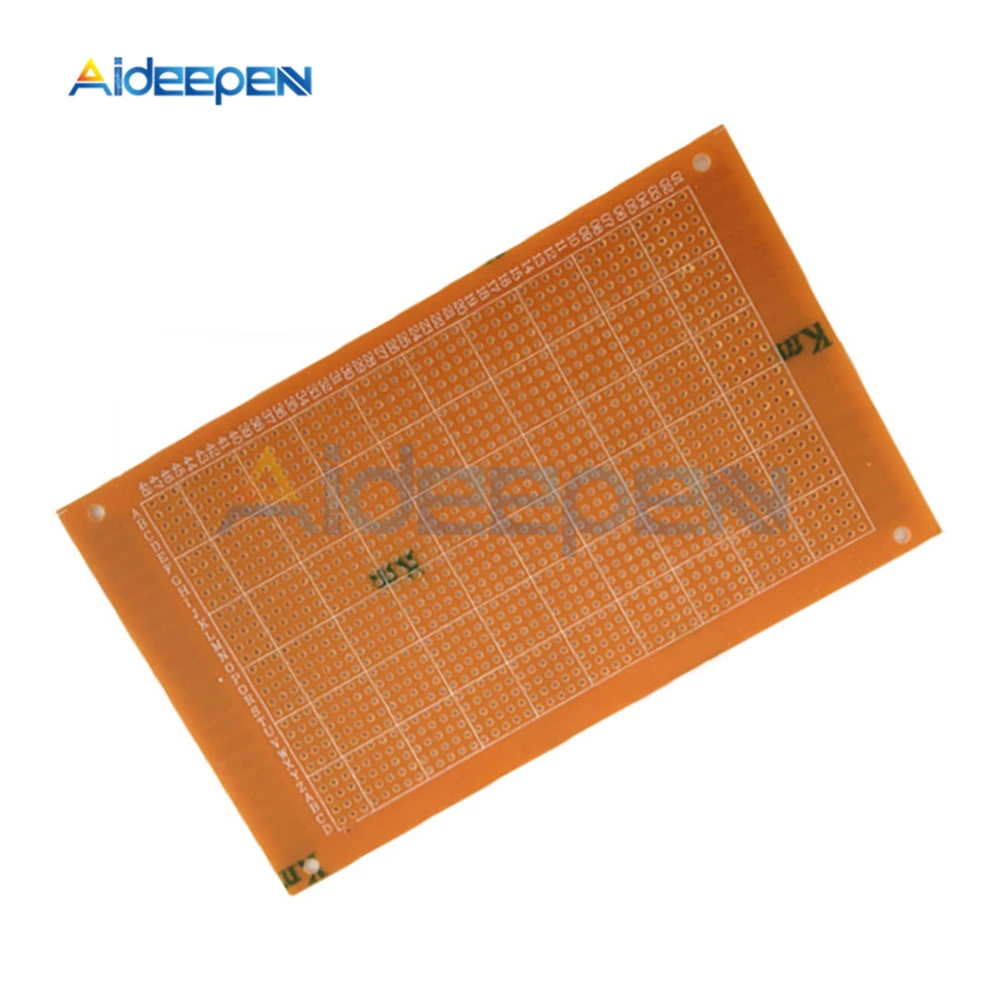 2Pcs Universal PCB Board 9 x 15 cm 2.54mm DIY Prototype Paper Printed Circuit Panel Electronic Breadboard Copper Plate | Инструменты