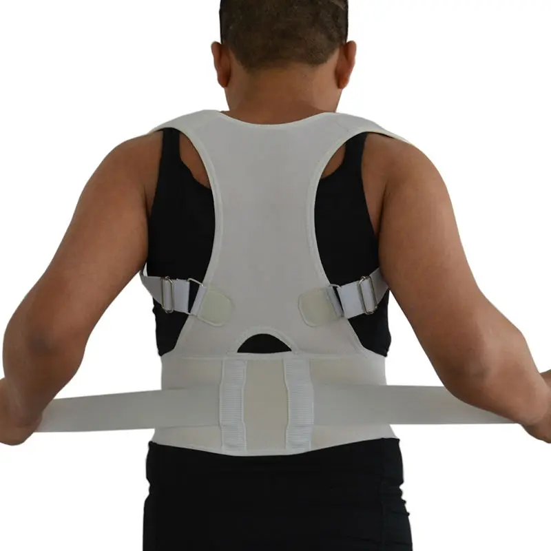 

HOT Corrective Back Posture Corset Back Support Shoulder Orthosis Posture Corrector Lumbar Brace Warm Vest for Men AFT-B002
