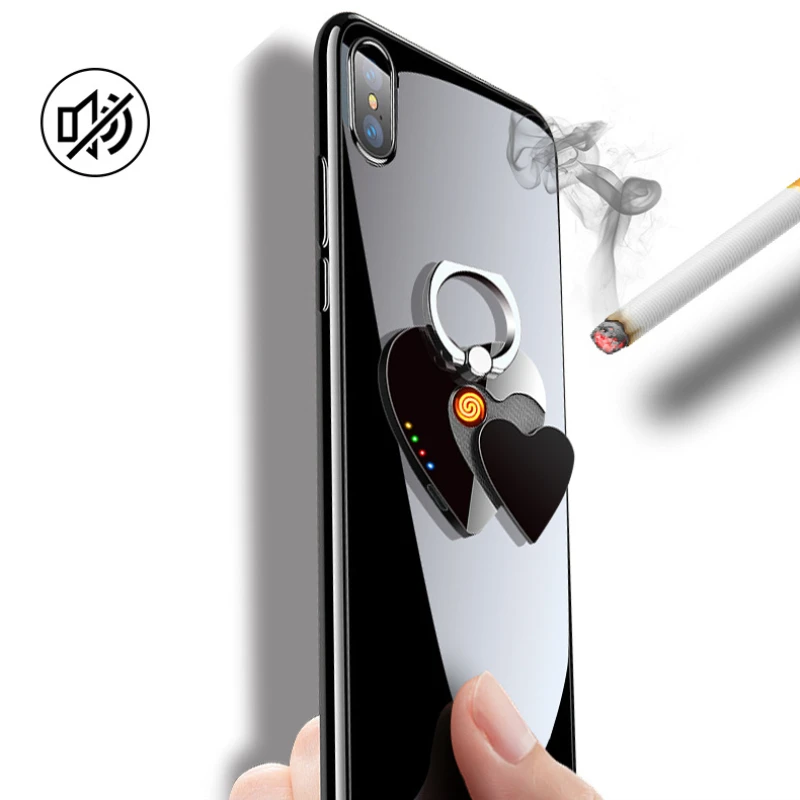 Креативная USB зажигалка на телефон|Аксессуары для сигарет| |