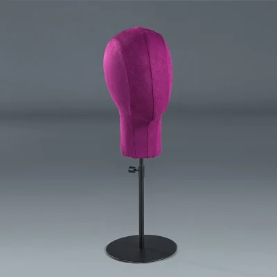 Голова женского манекена с тканевым покрытием|Статуэтки и миниатюры| |