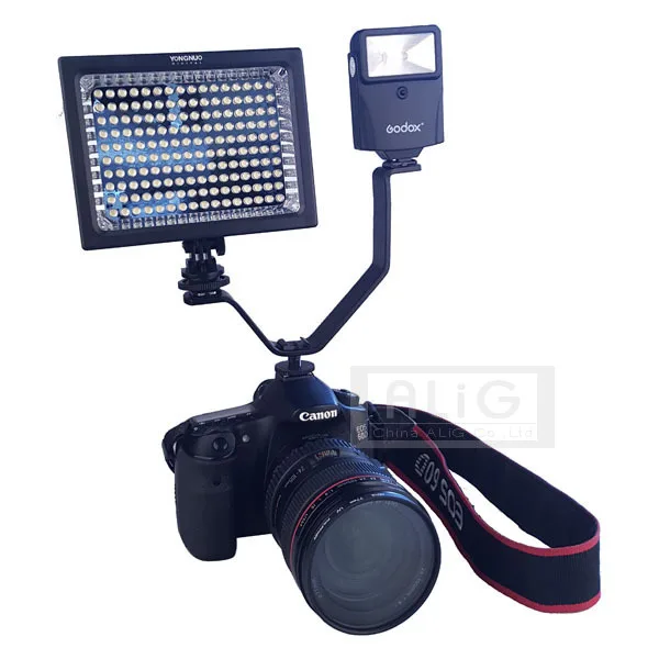 Стойка для вспышки DSLR камеры Адаптер Горячий башмак микрофон/Штатив