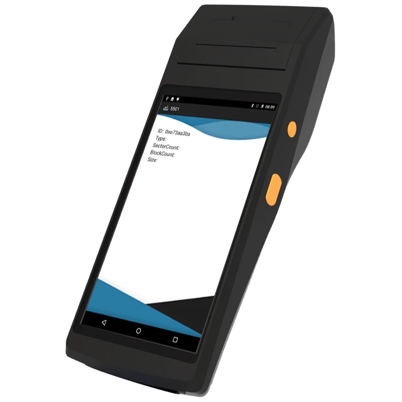 Считыватель штрих кода RUGLINE UHF стандартный сканер КПК 5 дюймов android 7 0 OS с 58 мм