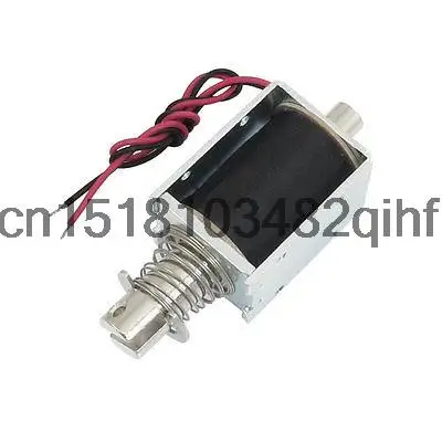 

DC 6V 0.96A 10mm Stroke 0.3kg Force Push Type Solenoid Electromagnet