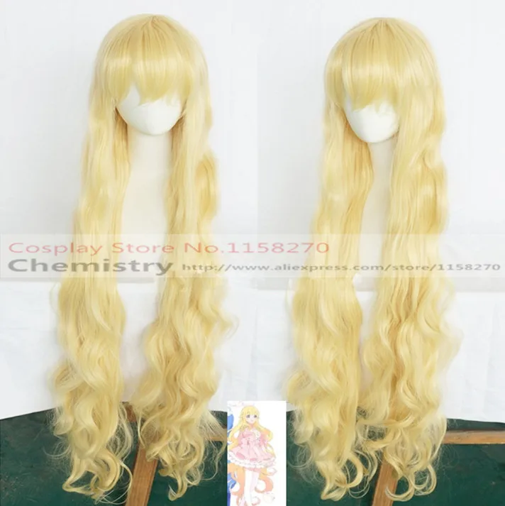 Как Miss Beelzebub любит Beelzebub Косплей hairwear 100 см
