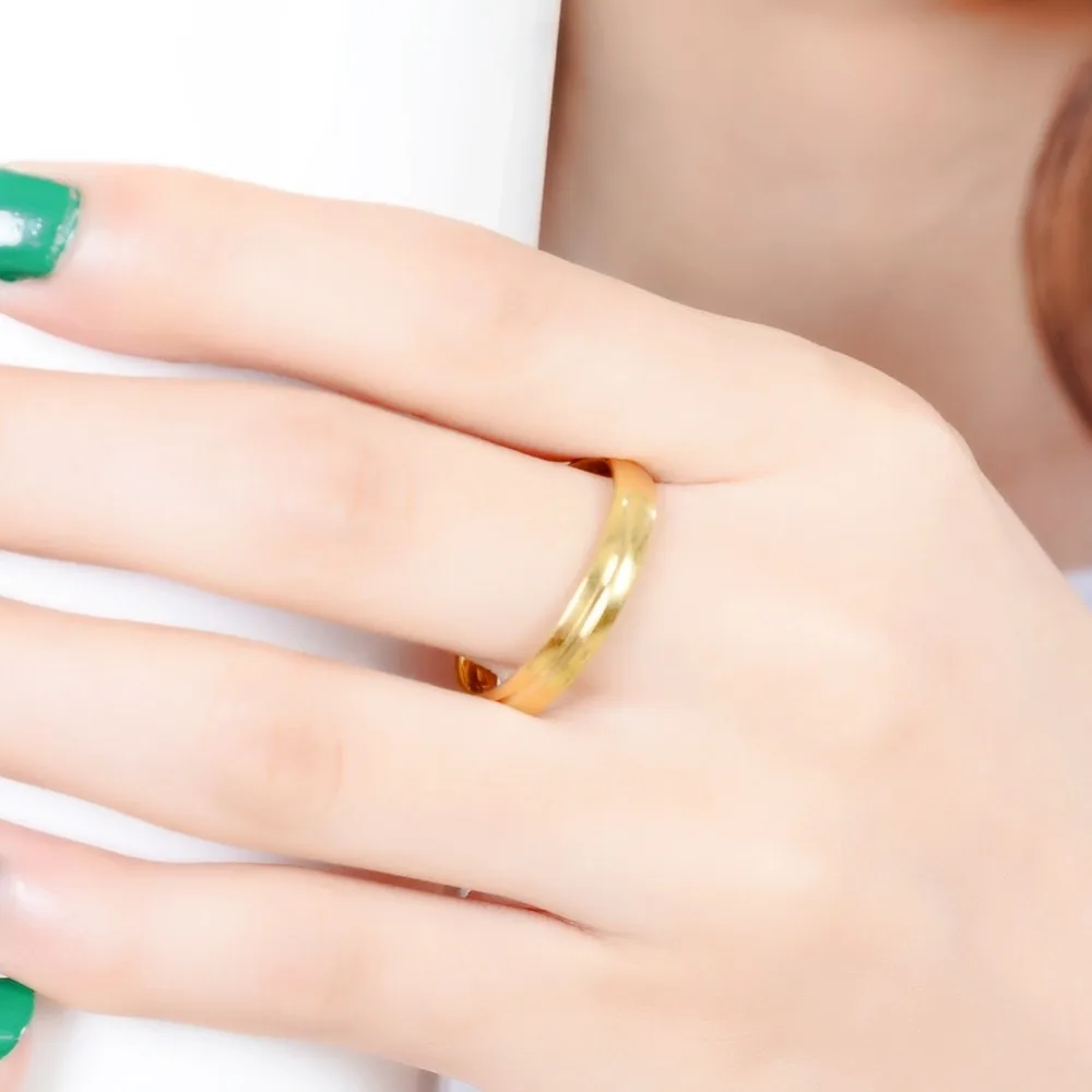 1 пара парных свадебных обручальных колец золотого цвета с кристаллами и