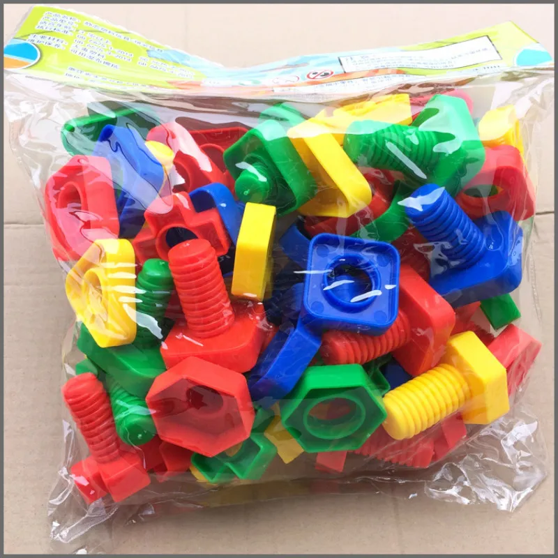 Игрушка для детей дошкольного возраста Джамбо набор гаек и болтов