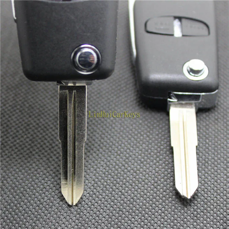 Pinecone для ключа чехол для MITSUBISHI ASX GRANDIS PAJERO SPORT OUTLANDER ключ 2 кнопки Uncut Blade 2 пустой корпус для дистанционного ключа чехол 1 шт