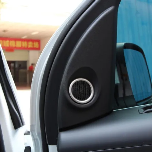 For Land Rover Freelander 2 Door Stereo Speaker Audio Sound Frame Ring Cover Trim 2pcs | Автомобили и мотоциклы