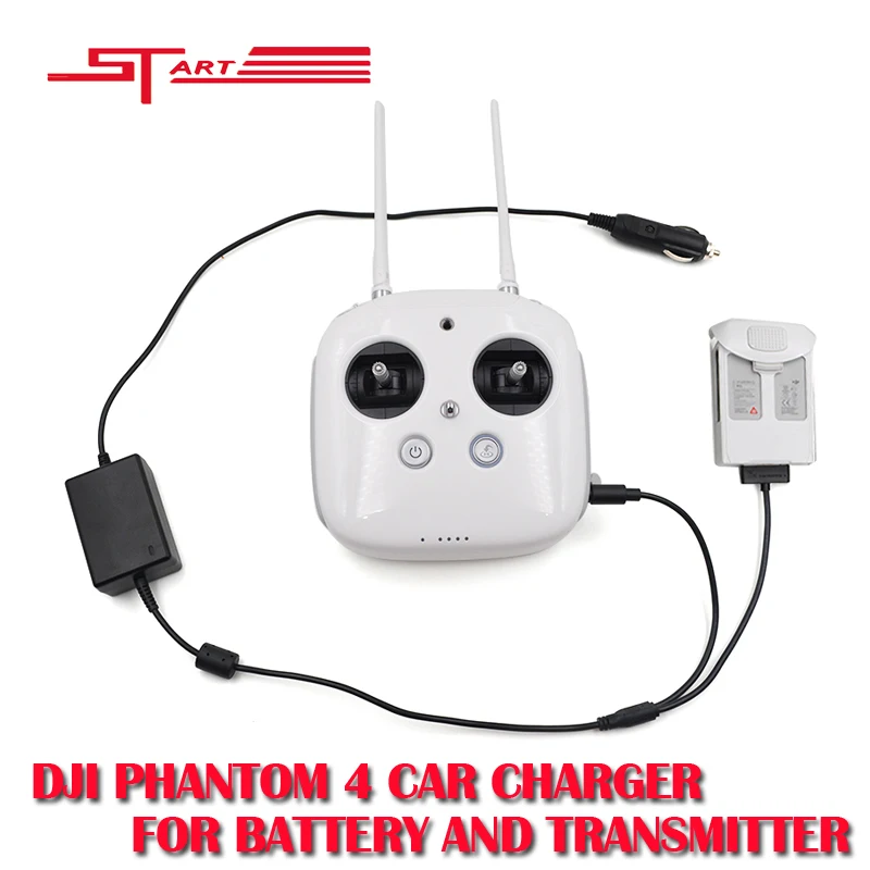 Автомобильное зарядное устройство DJI Phantom 4 Pro V2.0 усовершенствованная батарея для