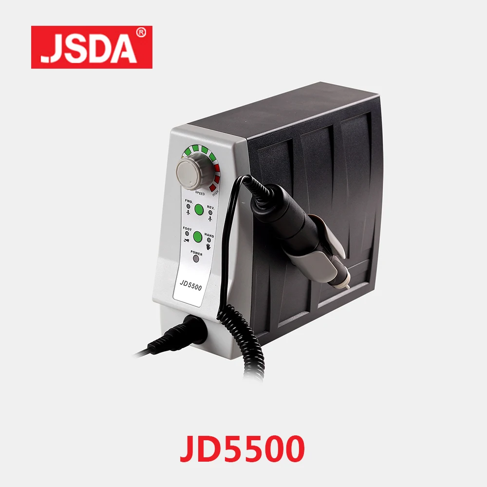 

Real JSDA JD5500 85W Electric Advanced Nail Drills Professionals Pedicure Tool Manicure Machine Nails Art Equipment 35000rpm