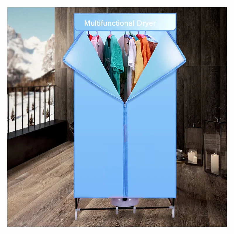 Clothes dryer ITAS1261 Многофункциональная портативная мини-сушилка для белья мощностью 900 Вт, бесшумная сушка, быстрая сушка, PTC нагреватель, энергосберегающая сушилка - Цвет: Clothes dryer