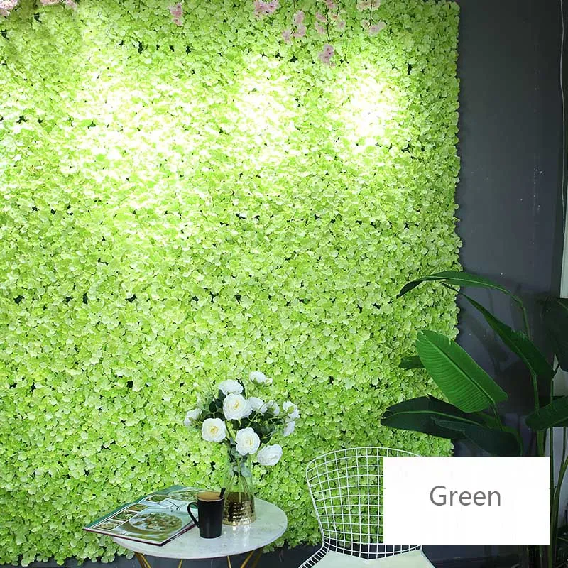 40x60 см искусственное панно Цветы свадебное украшение фон шампанское Шелковые Розы Искусственные цветы Гортензия стена фон