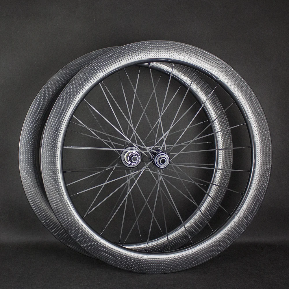 Ожерелье углеродно-дорожных велосипедов-колесные комплекты с полным затуханием