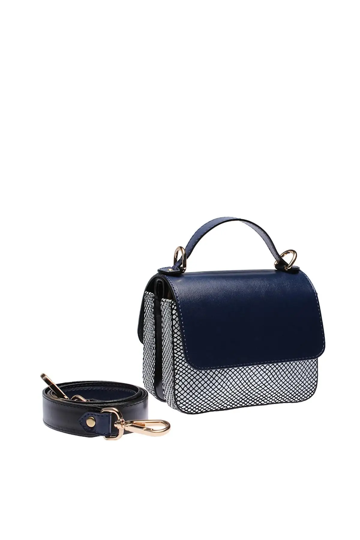 Жемчужная Темно-Синяя женская сумка 120120415011 | Сумки на плечо