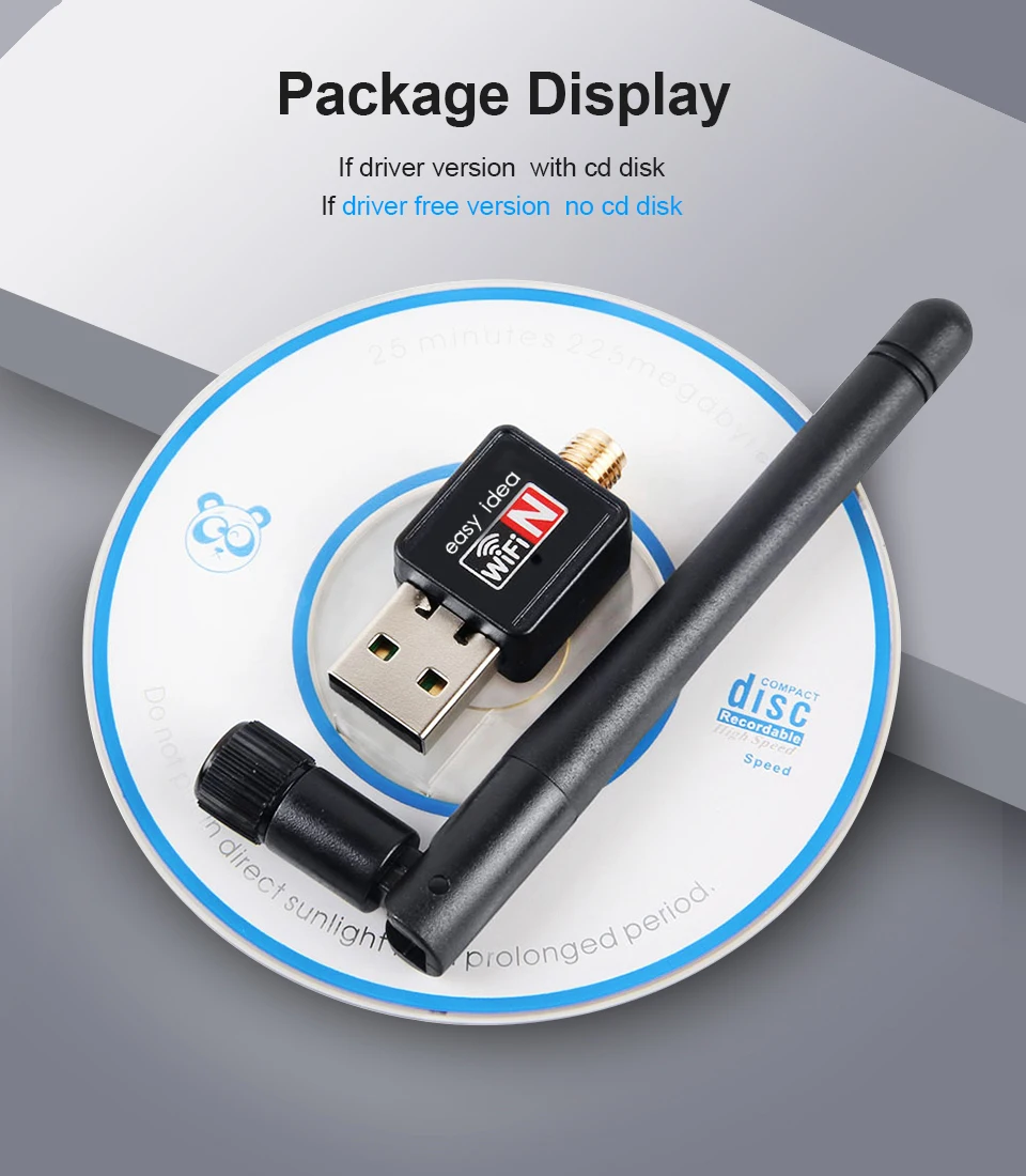 USB Wifi адаптер MT7601 Wi fi адаптер Wi-fi USB адаптер Бесплатный драйвер Ethernet Wifi ключ Lan сетевая карта Wifi приемник антенна