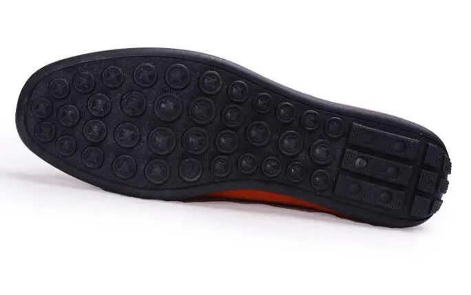 Модные мужские туфли без шнуровки на плоской подошве мягкие лоферы летняя обувь