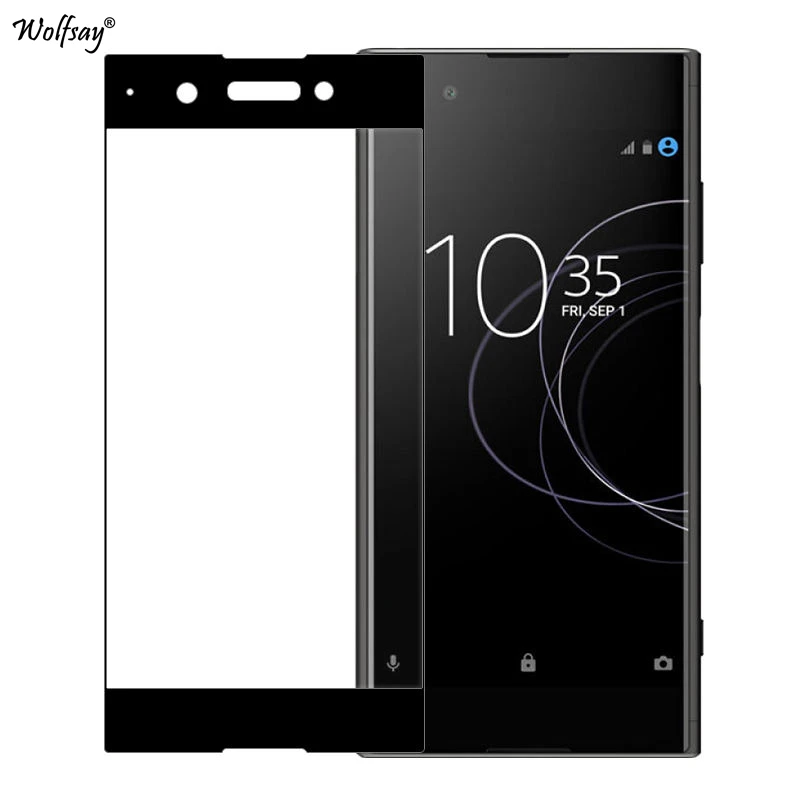 Стекло Wolfsay для Sony Xperia XA1 Plus G3412 защитное закаленное стекло защитная пленка против