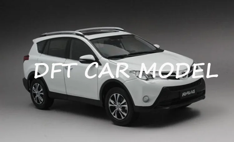 Литая 1:18 RAV4 игрушечный автомобиль из сплава, спортивный автомобиль, модель детских игрушечных машин, оригинальные авторизованные подлинные детские игрушки