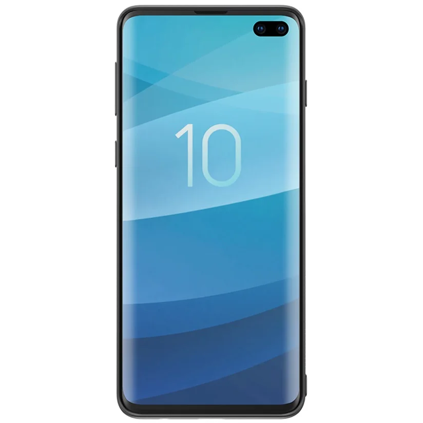 Для Samsung Galaxy S10 S10E S10+ Plus чехол NILLKIN Роскошный чехол химическое волокно углерода PP Пластик чехол для телефона для samsung S10 Plu