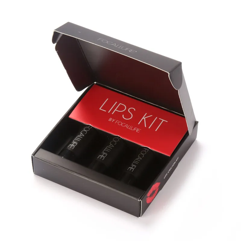 3 шт./лот Губная помада матовая Руби Роуз Водонепроницаемый бархат шелковистой