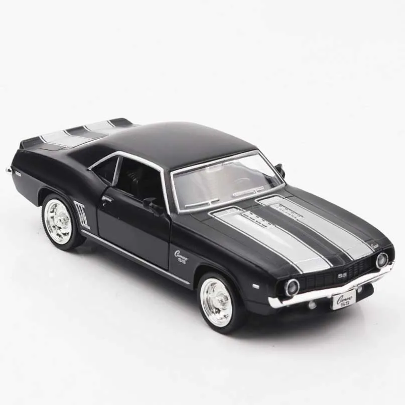 

1:36 Scale Diecast Alloy Metal Car Model For Chevrolet Camaro 1969 Collection Diecasts & Toy Vehicles Car Toy Pull Back Toys Car