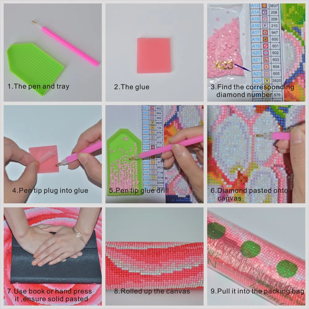 5D DIY алмазная живопись Полный Круглый дрель Черепаха и рыбы мозаичный пейзаж Vevet