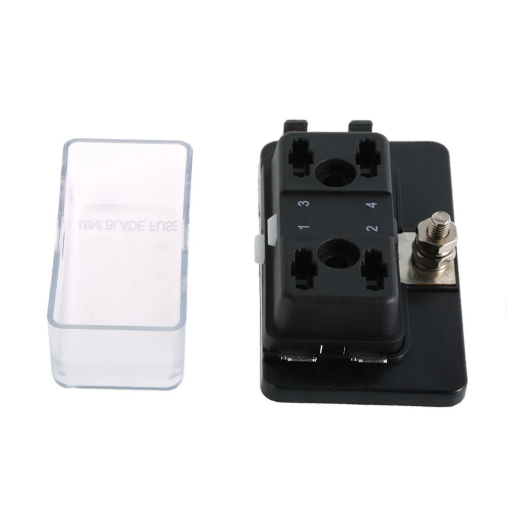 4 способ мини лезвие предохранителя держатель APM ATM 5A 10A 25A для автомобиля лодка морской трайк 12 В 24 В