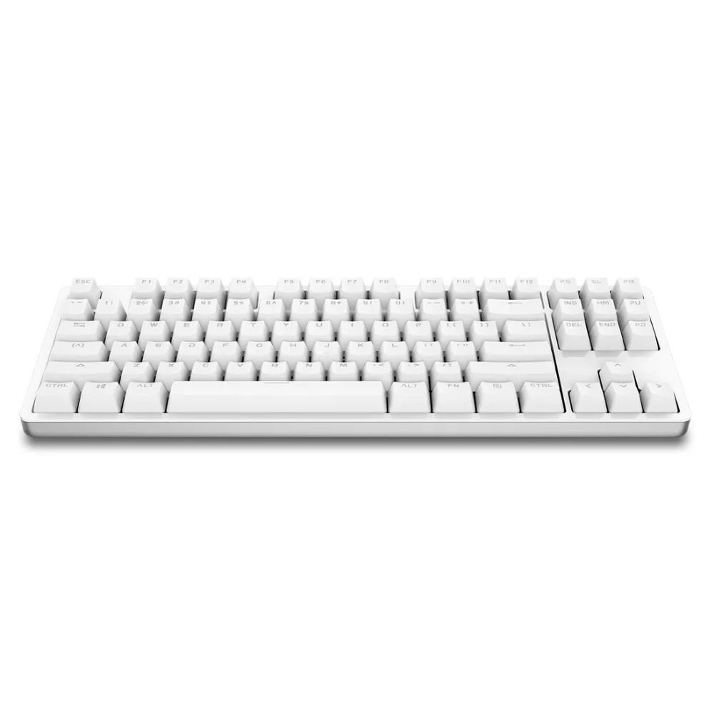 Xiaomi Yuemi MK01 87 клавиш механическая клавиатура светодиодный подсветка алюминиевый сплав TTC красный-клавиатура Axis для ПК Игр teclado gamer