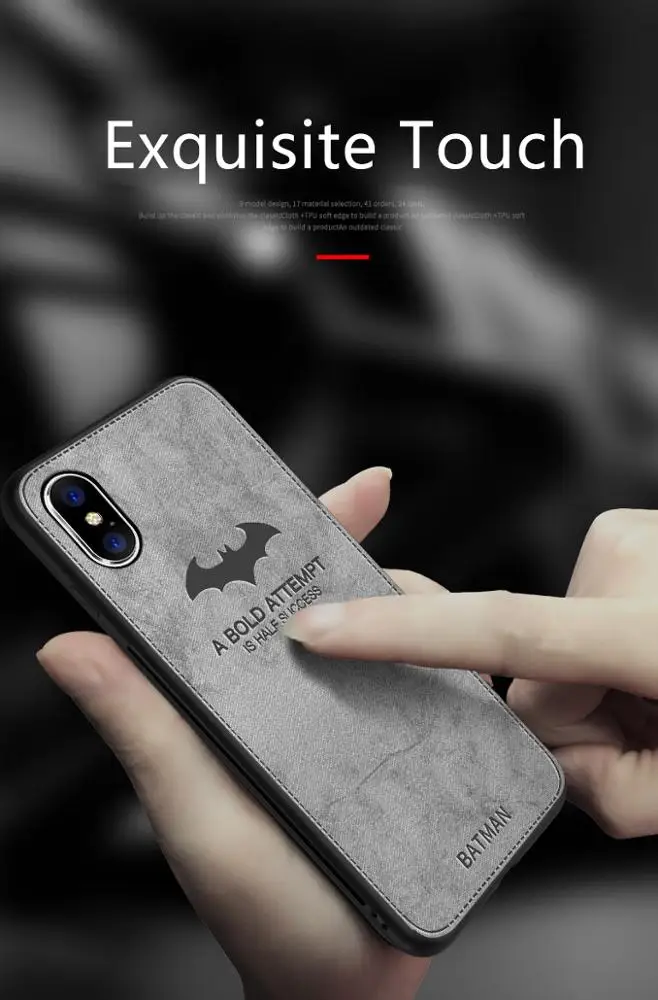 10 шт роскошный тканевый чехол для iPhone X S MAX Мягкий Силиконовый ТПУ для телефона чехол для iPhone X XS XR 8 7