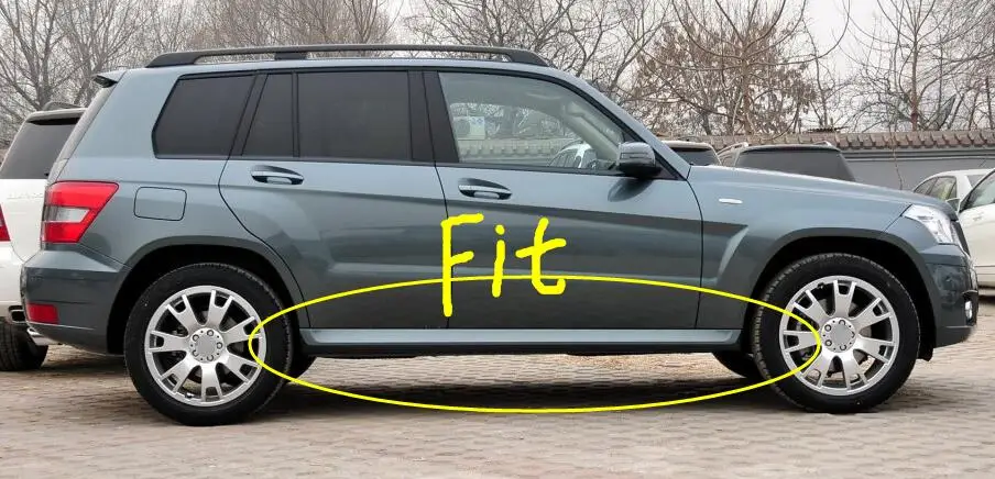 Брызговики брызговик комплект OE Styled Автомобиль Брызговик s для Mercedes-Benz GLK класс 2010- крыло 2013 Передняя Задняя 220 250 350