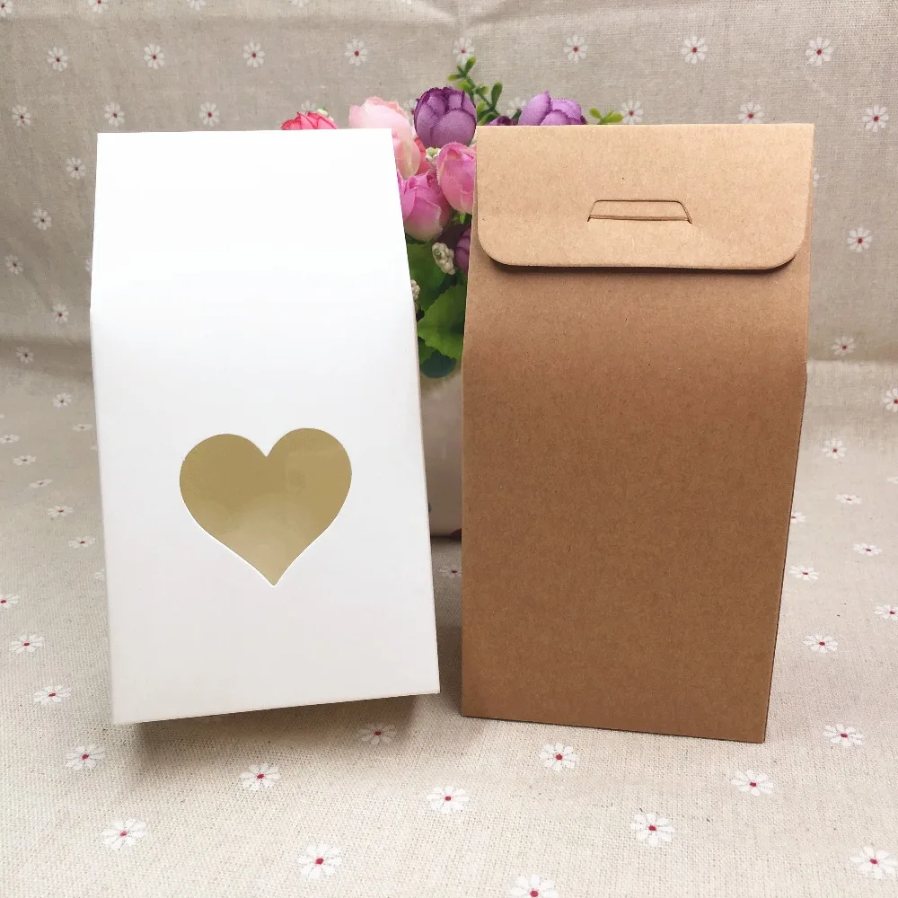 

Hot Sale 30Pcs Pure Paper Box Package Food Souvenirs Gift Storage petal/little cookie/Accessories Pack Paper Bags