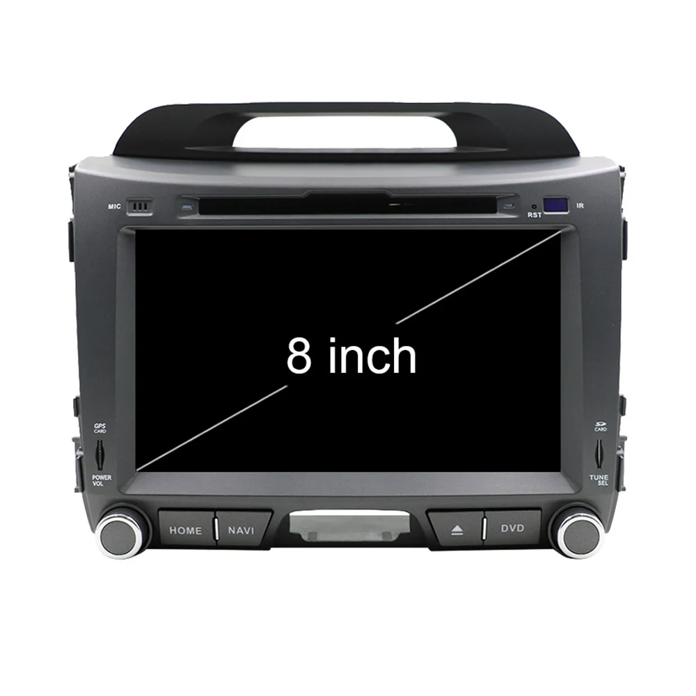 Eunavi 2 din Восьмиядерный Android 8 1 автомобильный ПК dvd радио плеер для KIA Sportage 2011 2012 2013 2014