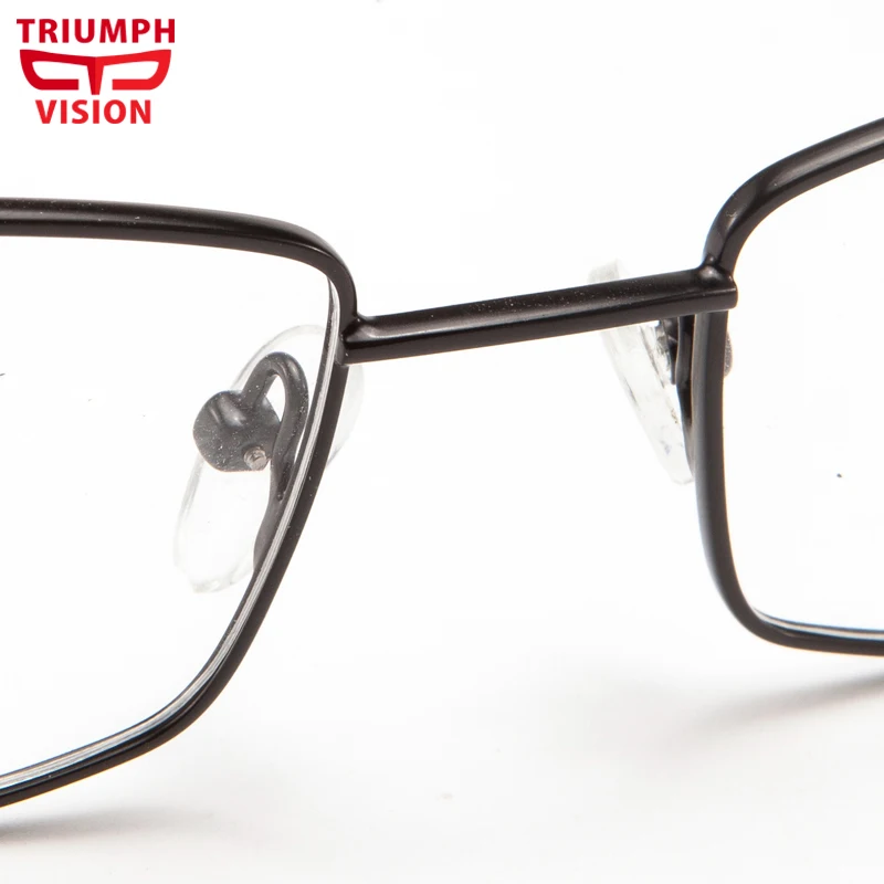 Очки мужские прозрачные в металлической оправе для чтения |