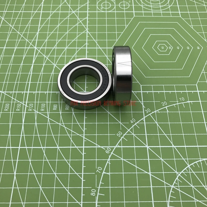 

Axk Abec-7 A Pair 7201 7201c 2rz Hq1 P4 Db 12x32x10 Mm Sealed Angular Contact Speed Spindle Bearings Cnc Si3n4 Ceramic Ball