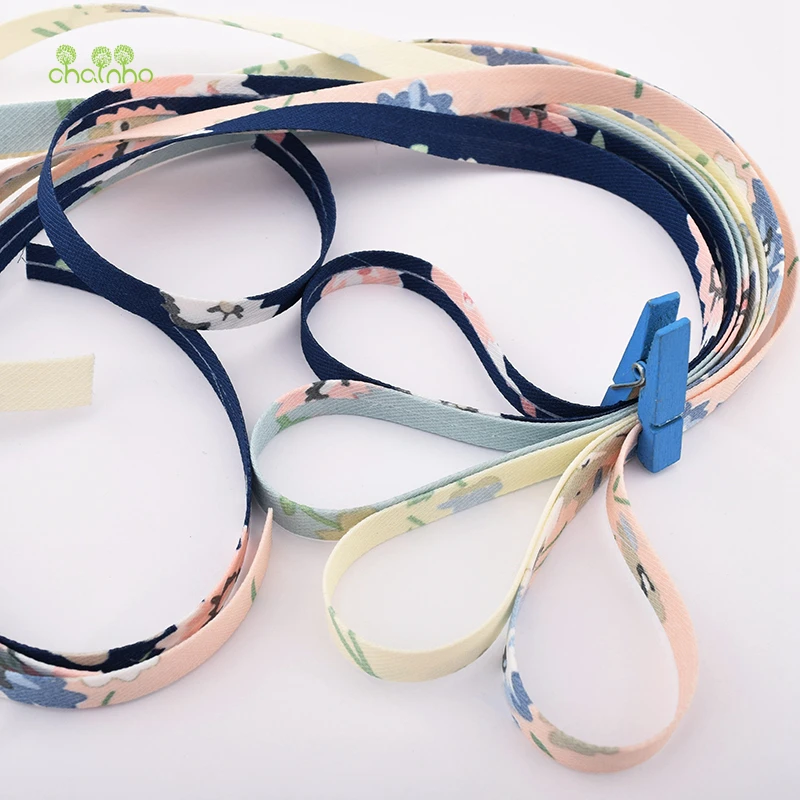 Chainho 5 ярдов/шт. Цветочная серия хлопковая лента для ремня высокое качество