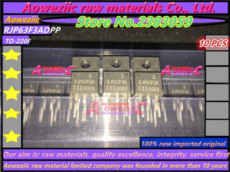 Aoweziic импортный RJP63F3ADPP RJP63F3A RJP63F3 TO-220F ЖК-плазменная трубка