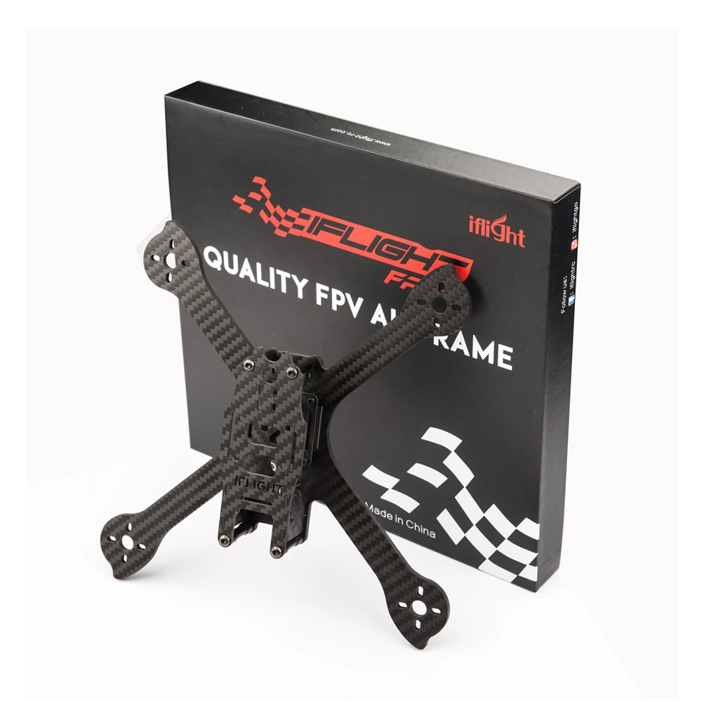 Комплект с рамкой Ormino FPV дроны из углеродного волокна Quad iX5 V2 200 мм Racer frame 28 M3