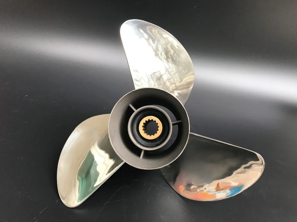 13 3/4x19-m For Yamaha 150--250 HP propeller outboard boat motors STAINLESS STEEL Propeller 15 tooth | Автомобили и мотоциклы