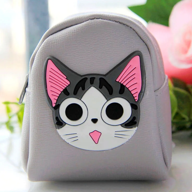 Chi's Sweet Home Тоторо кошка Кумамон мультфильм женщины девушки мини портмоне ключи держатель кошелек деньги сумки наушники посылка подарок детям - Цвет: 4