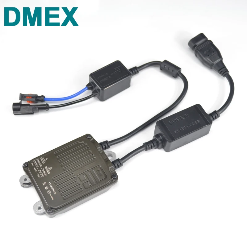 DMEX OEM 2 шт. 100% DSP и смарт блок декодер 55 Вт AC тонкий ксеноновые HID Canbus балластный