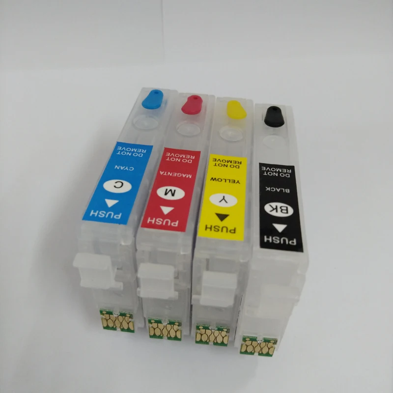 Vilaxh T2971-T2964 Refillable патрон чернил для принтера Epson XP231 XP431 XP241 XP-431 XP-231 XP-241 XP 431 231 с Одноразовый чип