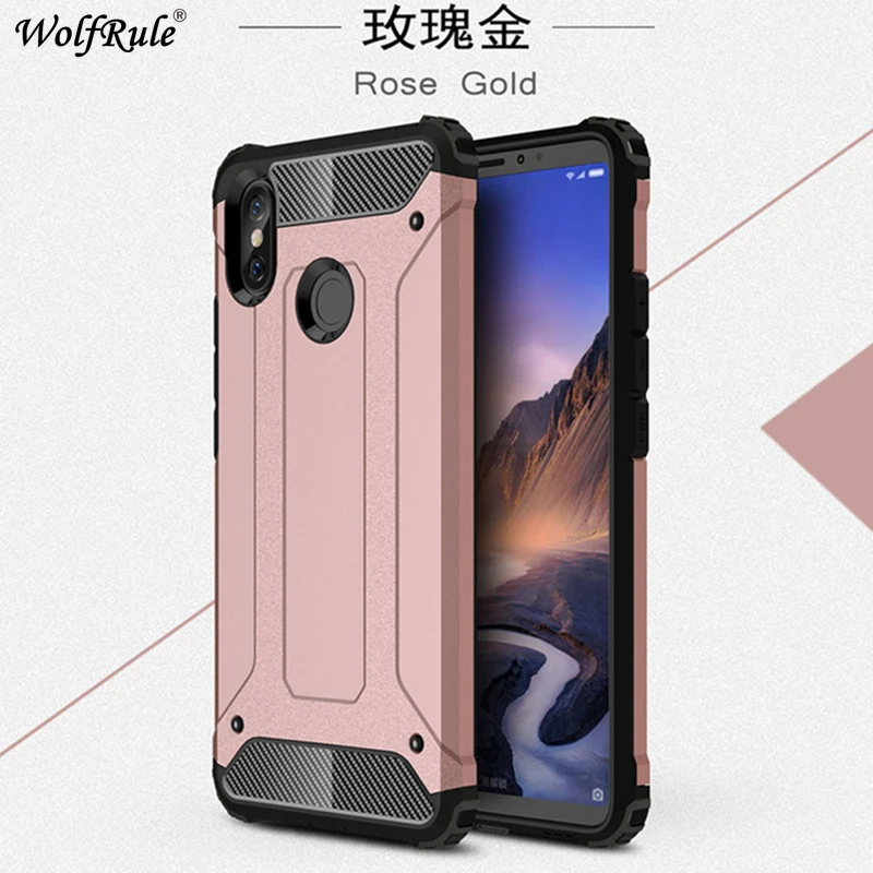 

For Xiaomi Mi Max 3 Case For Mi Max 3 Cover Anti-knock Soft Silicone + Hard Plastic Case For Xiaomi Mi Max 3 Phone Fundas 6.9"