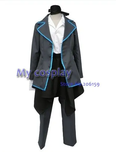 

Vocaloid Cosplay Kaito Men's Cosplay Costumes Halloween Costumes Party Dress Men's Coat-- Freeshipping